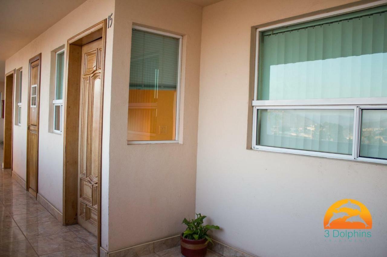 3 Dolphins Apartment Rosarito Exterior foto